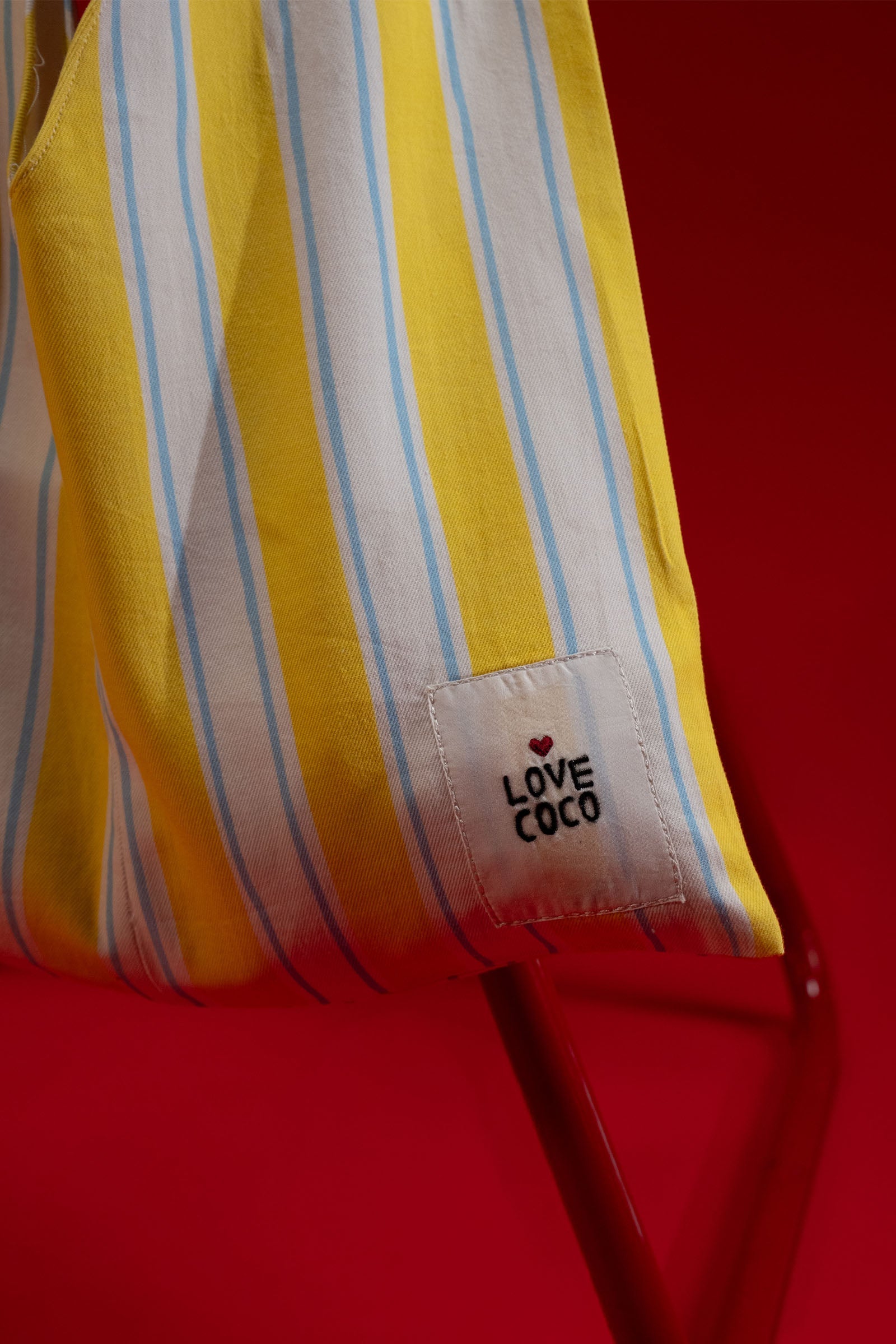 Butter Stripe Tote